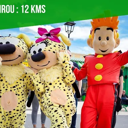 Apartment Le Petit Bonheur - Place Parking Privee - Clim - Terrasse - Piscine Partagee - Proche Parc Spirou *